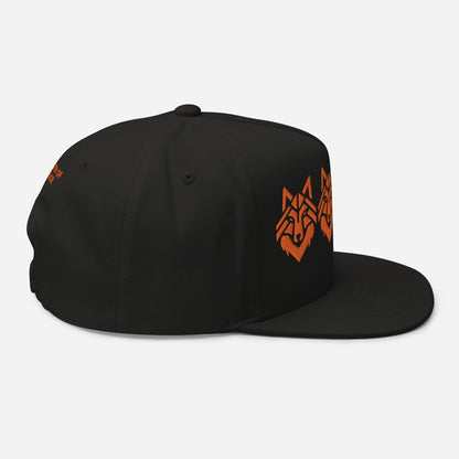 The Wolf Pack Old School Flat Bill Hat