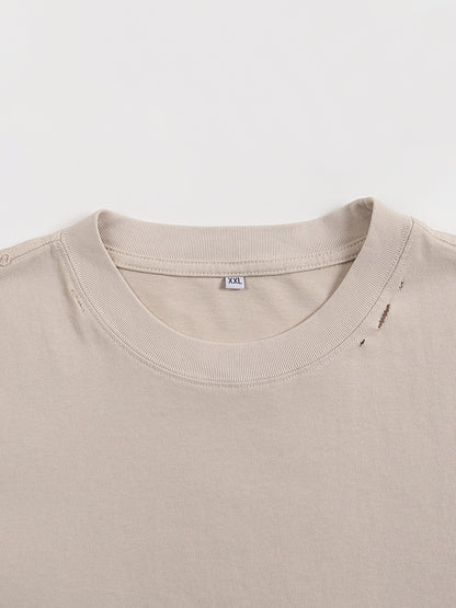 Classic Frayed Boxy Tee