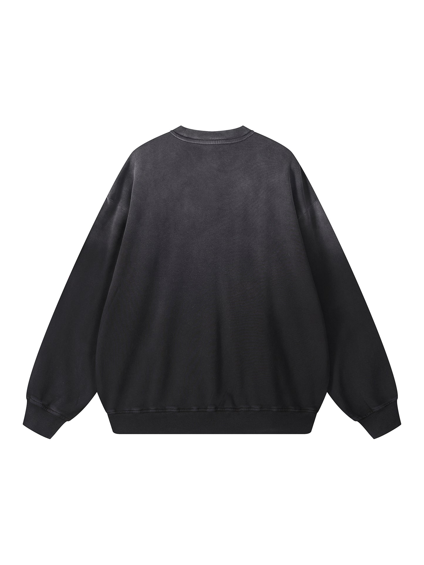 Circus Athleisure Handcrafted Monkey Wash Drop-Shoulder Sweatshirt