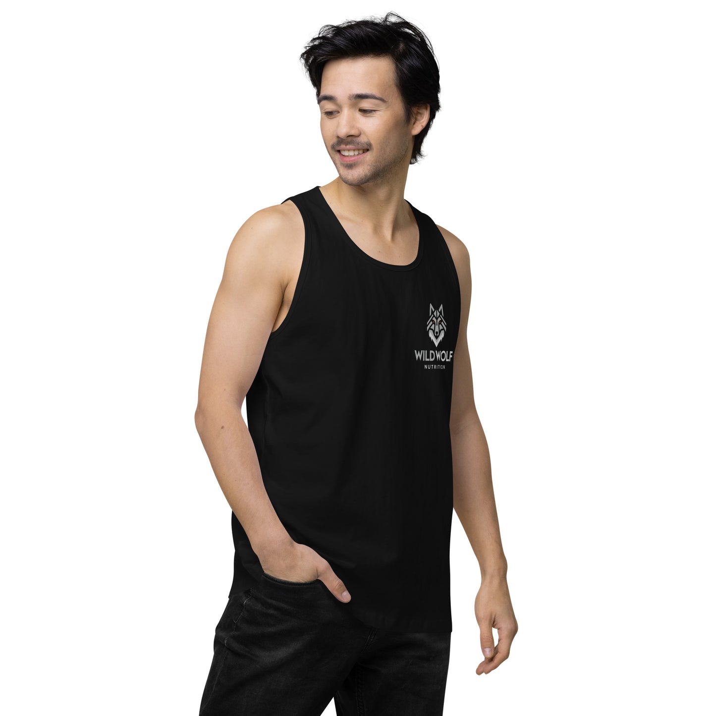 Can't Be Tamed Men’s premium tank top