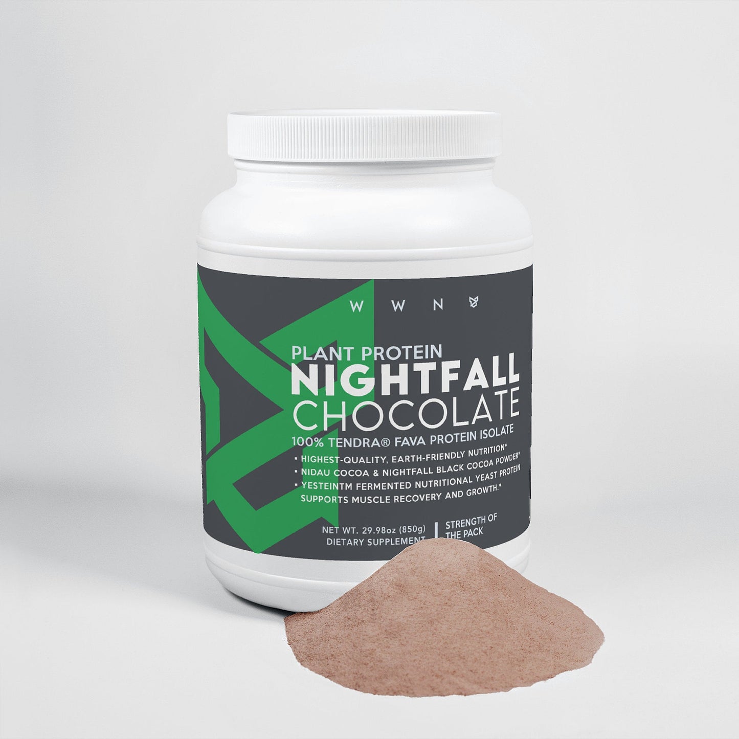 Nightfall Chocolate Plant Protein Powder Isolate - Wild Wolf Nutrition