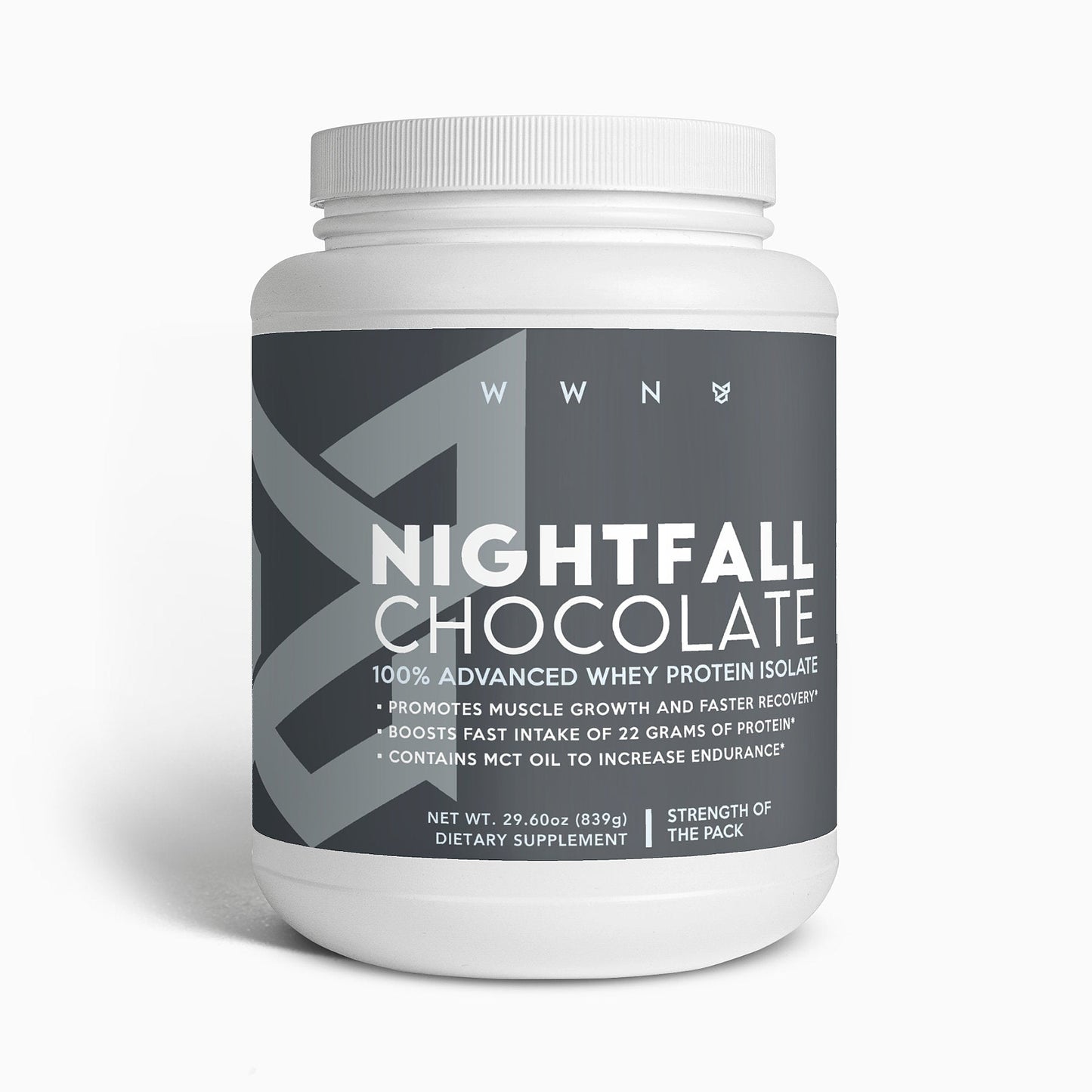 Nightfall Chocolate Whey Protein Isolate - Wild Wolf Nutrition