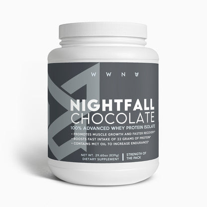 Nightfall Chocolate Whey Protein Isolate - Wild Wolf Nutrition