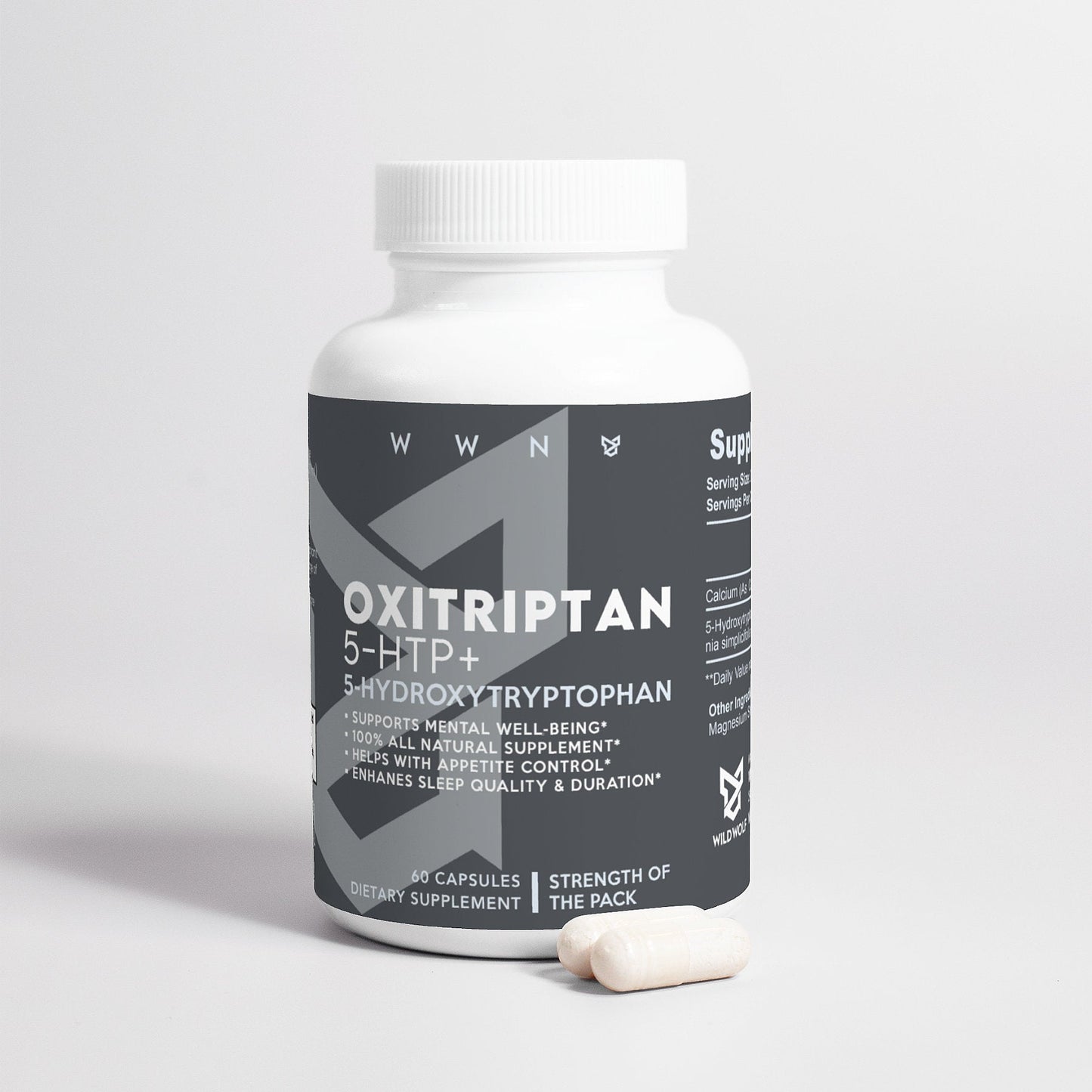 Oxitriptan 5 - HTP - Wild Wolf Nutrition