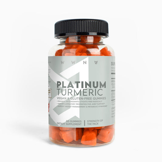 Platinum Turmeric Gummies - Wild Wolf Nutrition