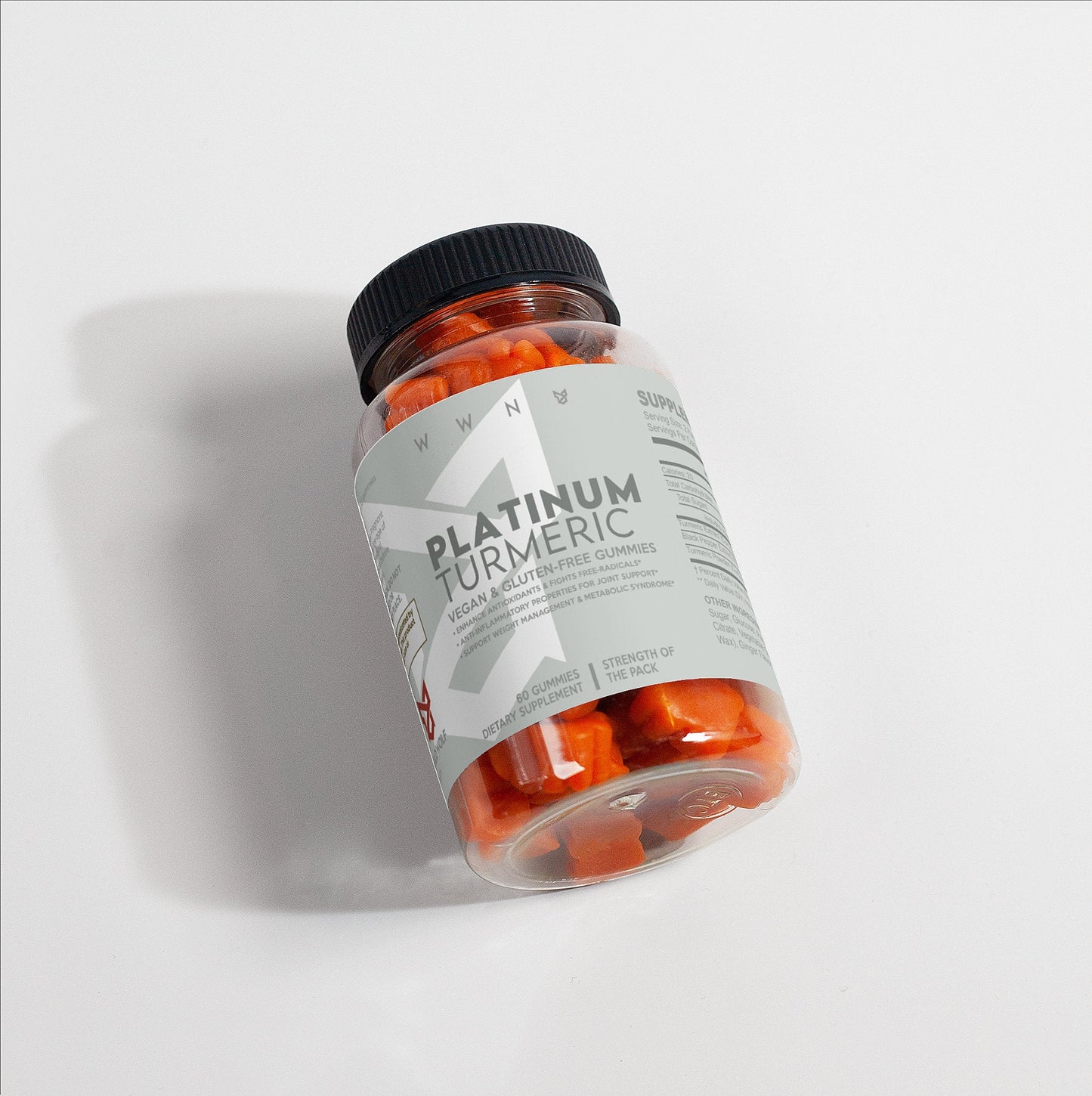 Platinum Turmeric Gummies - Wild Wolf Nutrition