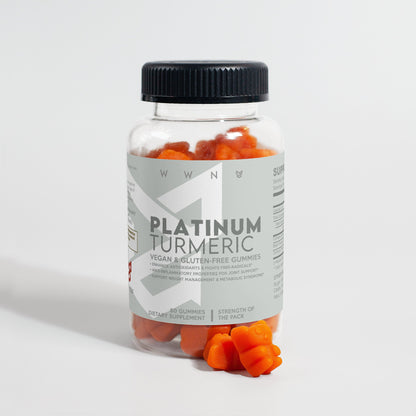 Platinum Turmeric Gummies - Wild Wolf Nutrition