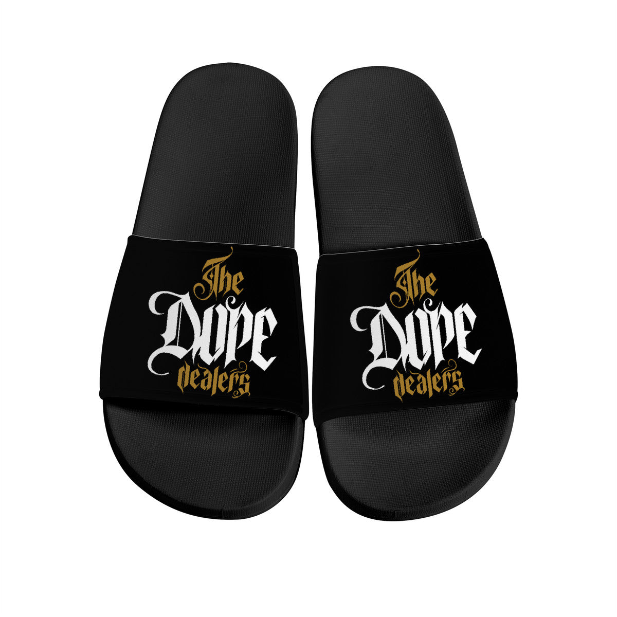 The Dope Dealers Slide Sandals - Black