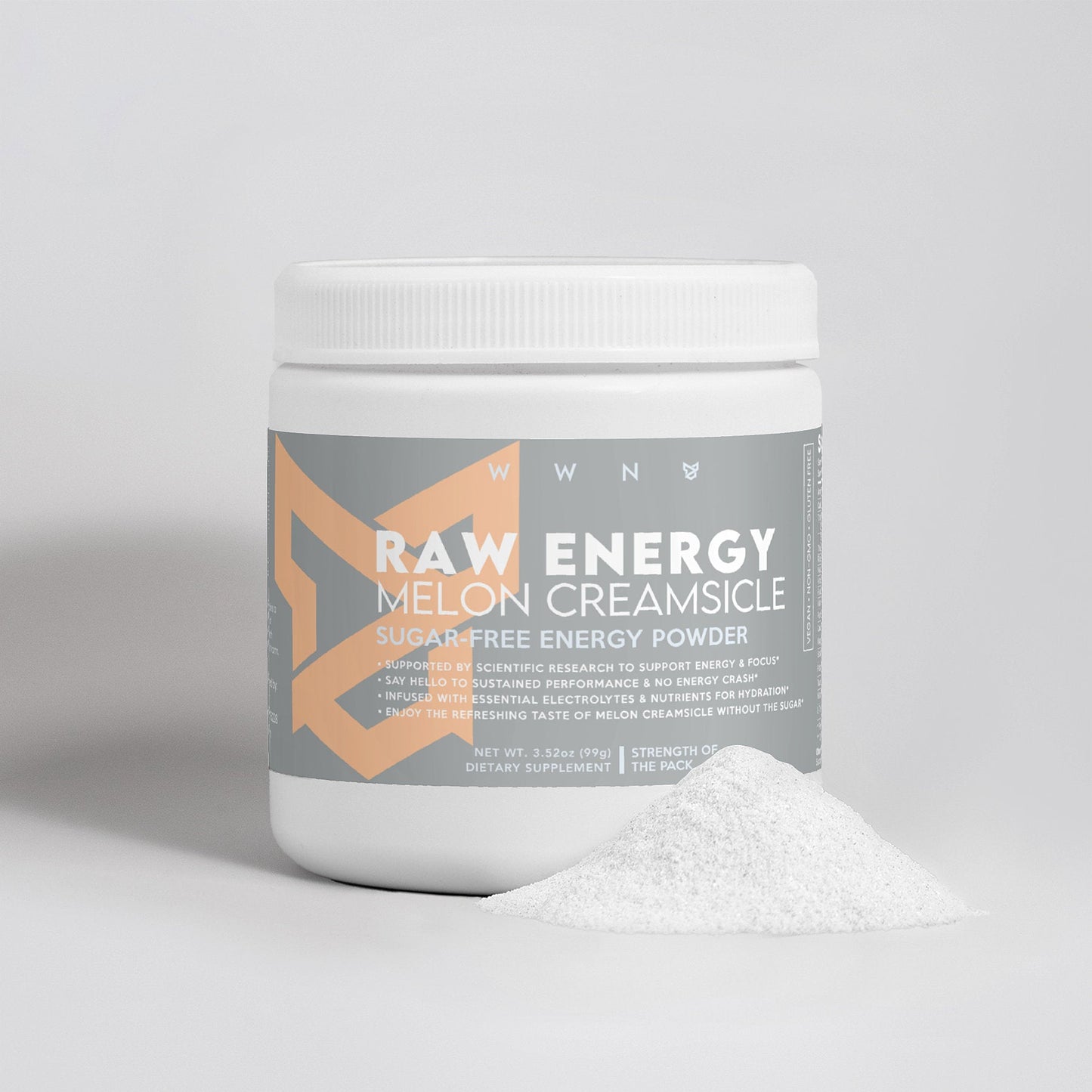 Raw Energy - Melon Creamsicle - Wild Wolf Nutrition