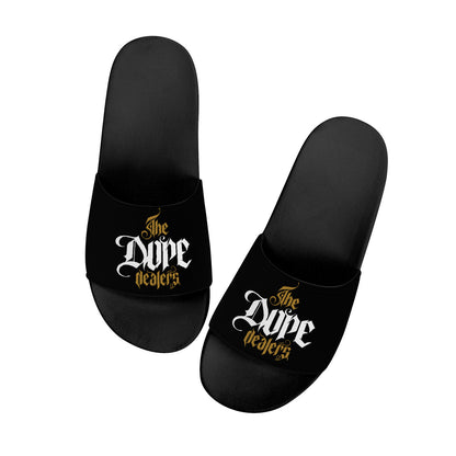 The Dope Dealers Slide Sandals - Black