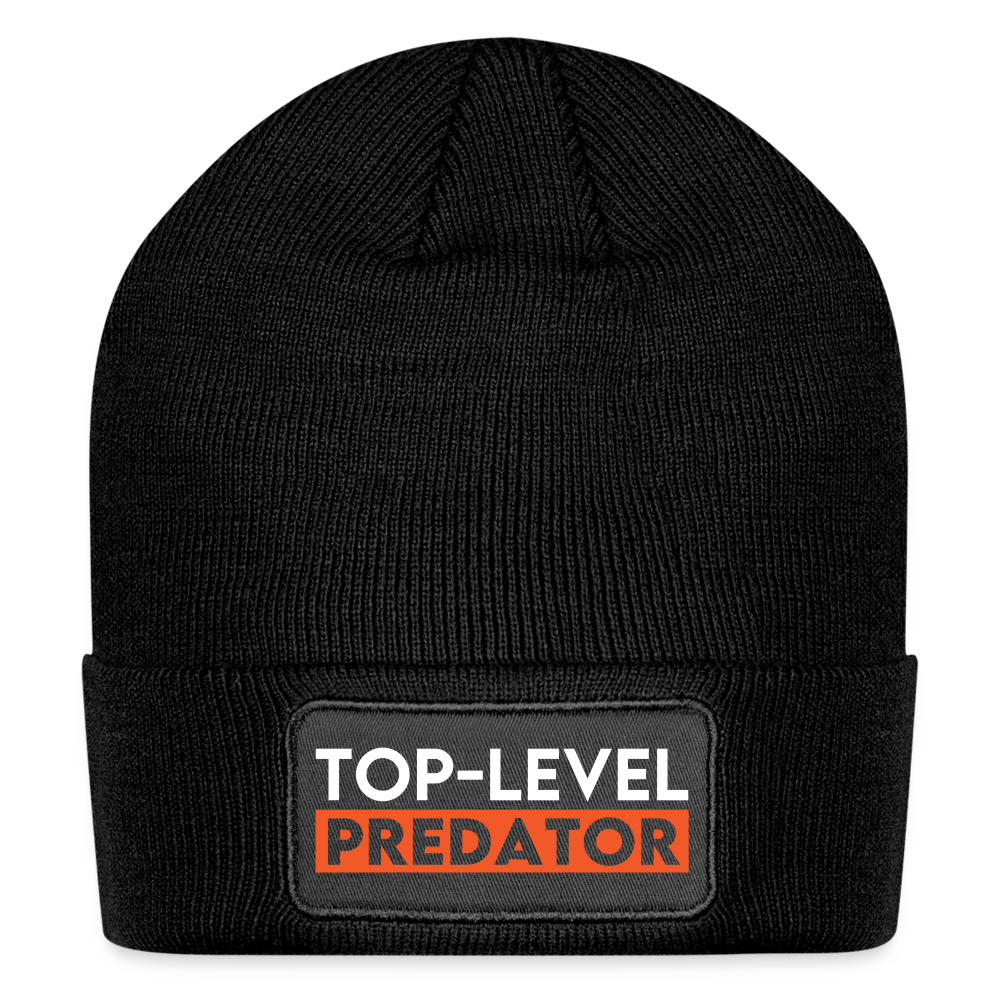 Tope Level Predator Patch Beanie - black