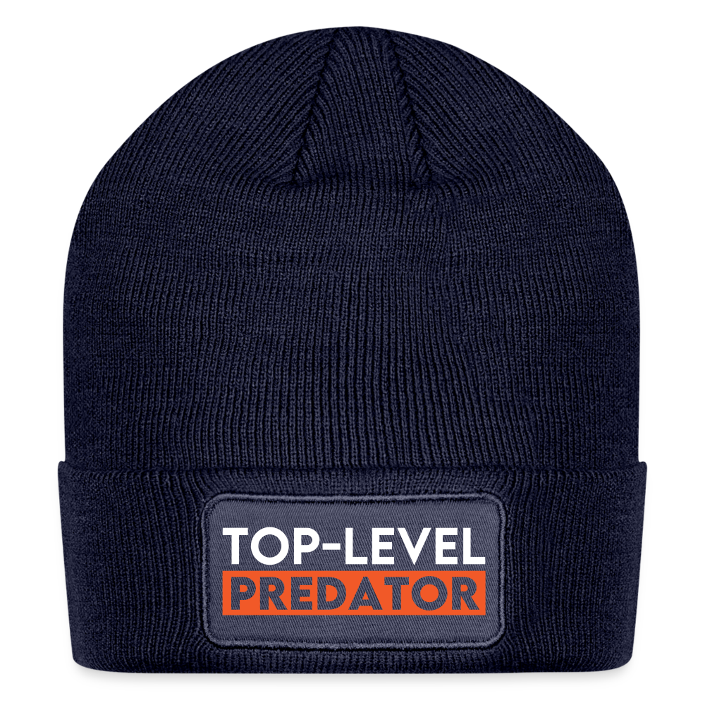 Tope Level Predator Patch Beanie - navy