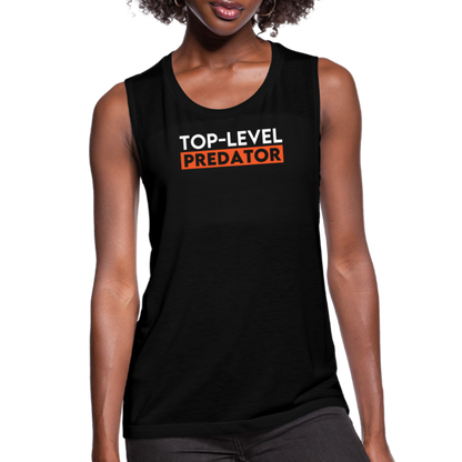 Top Predator Women's Flowy Muscle Tank - black