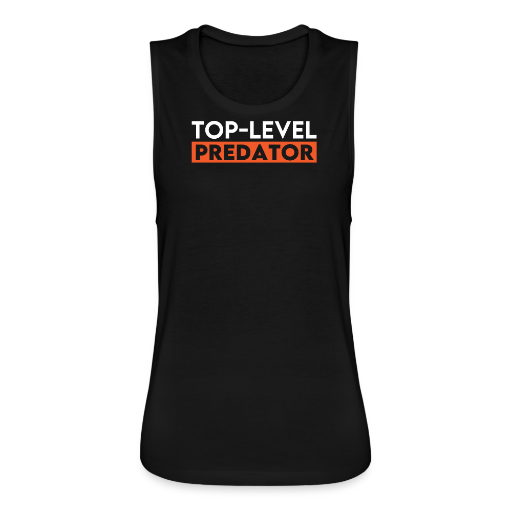 Top Predator Women's Flowy Muscle Tank - black