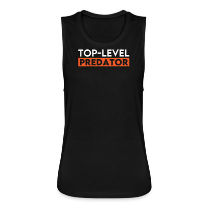 Top Predator Women's Flowy Muscle Tank - black