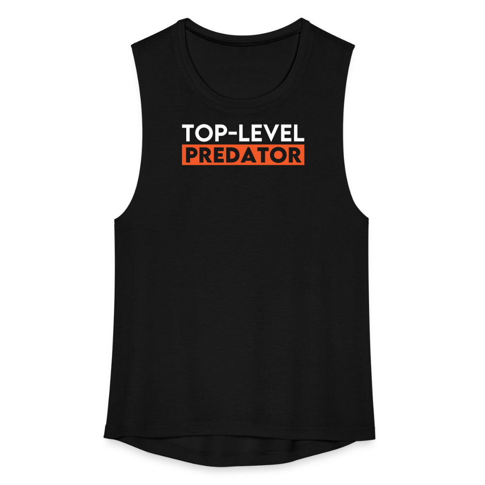 Top Predator Women's Flowy Muscle Tank - black