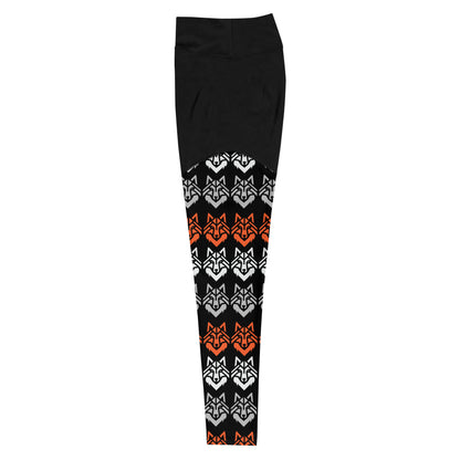 The Wolf Pack Sports Leggings