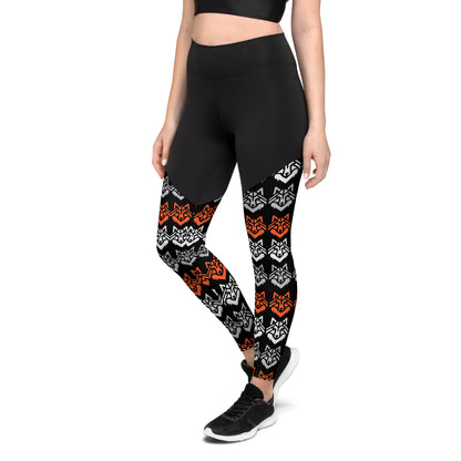 The Wolf Pack Sports Leggings