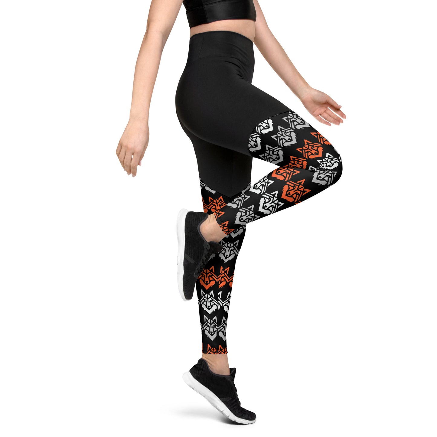 The Wolf Pack Sports Leggings