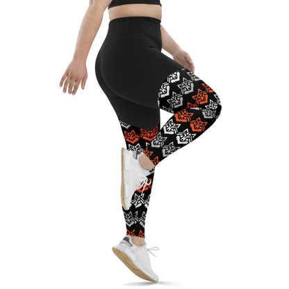 The Wolf Pack Sports Leggings