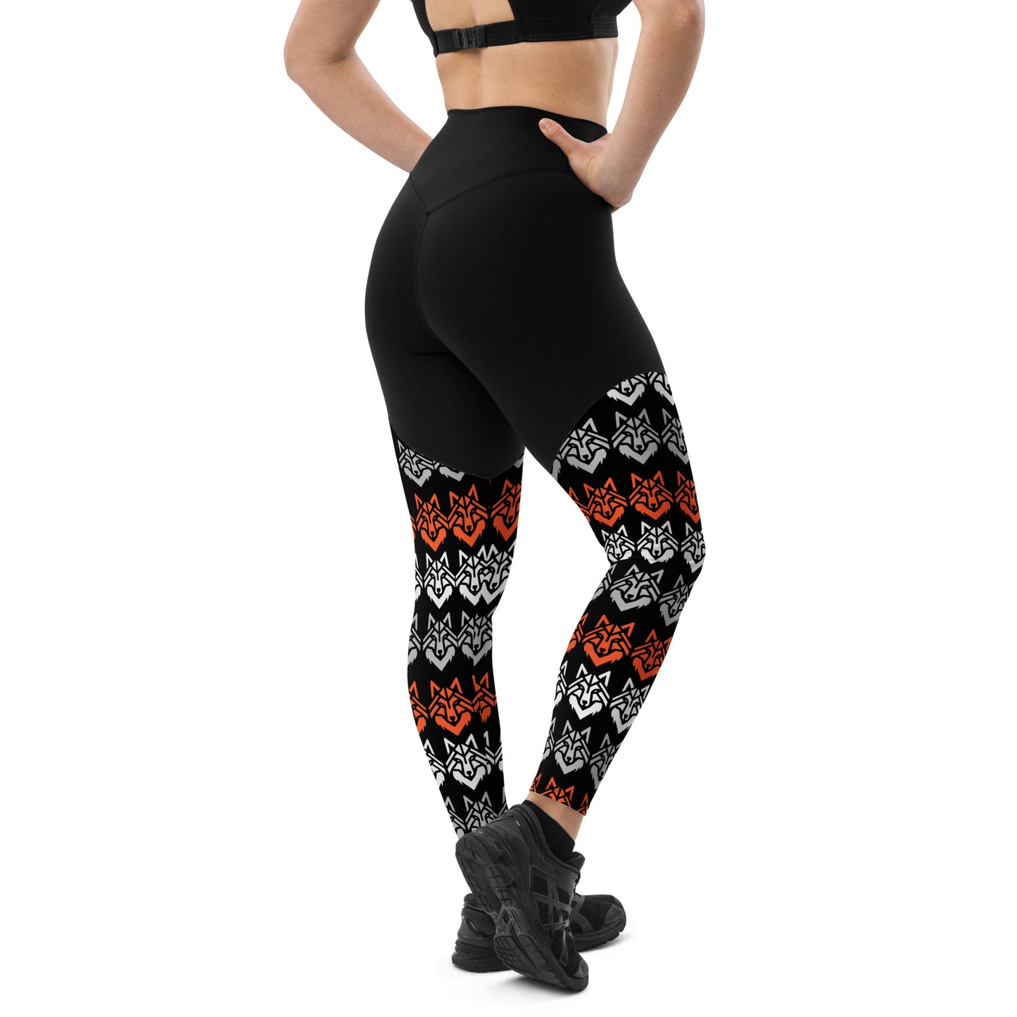 The Wolf Pack Sports Leggings