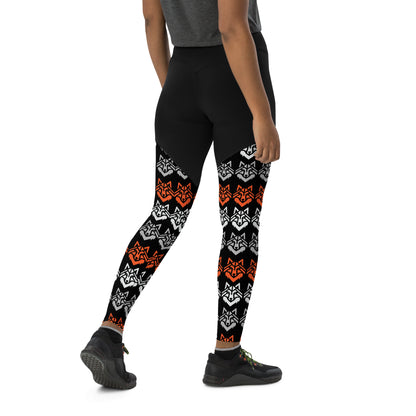 The Wolf Pack Sports Leggings