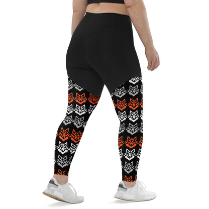 The Wolf Pack Sports Leggings