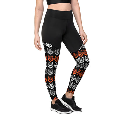 The Wolf Pack Sports Leggings