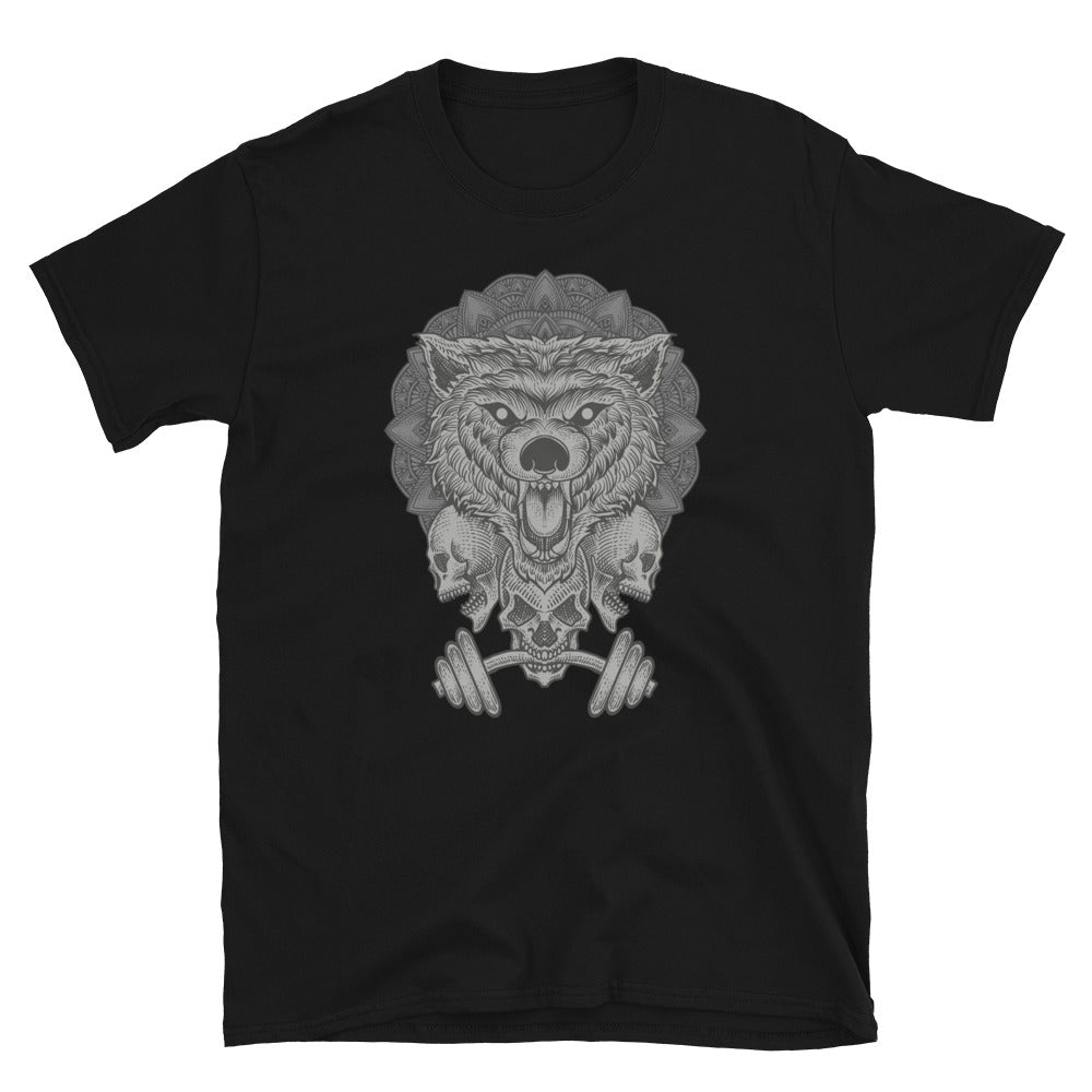 BadAss Wolf Short-Sleeve Unisex T-Shirt