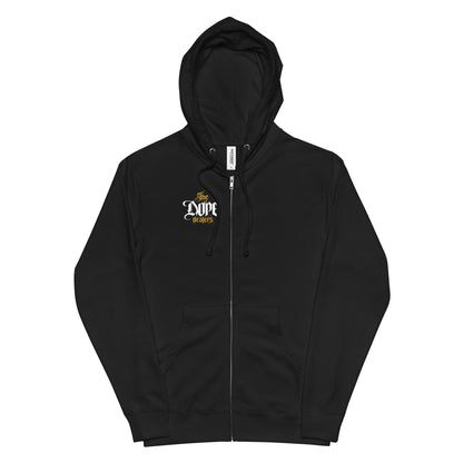 The Dope Dealers Unisex fleece zip up hoodie