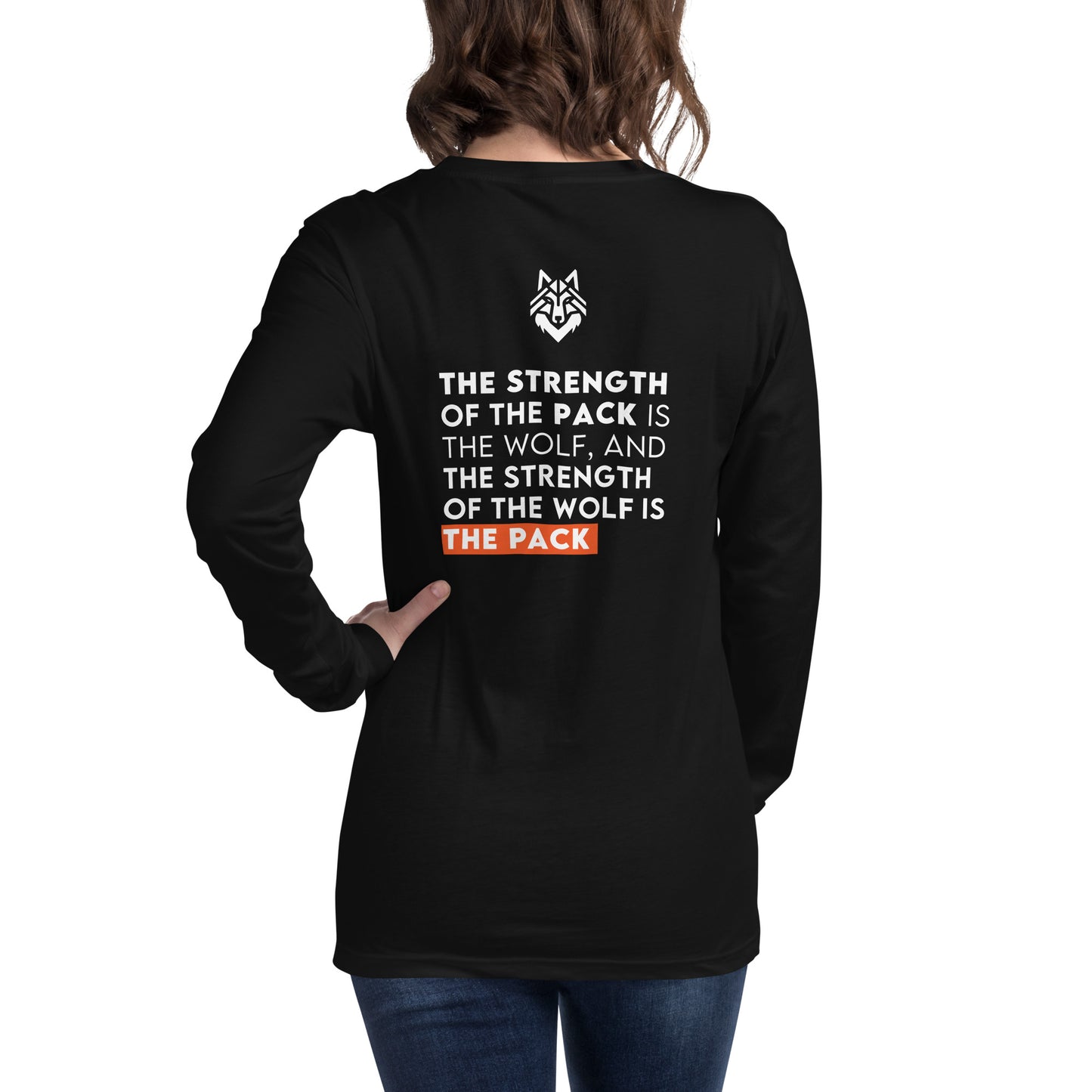 Wild Wolf Nutrition Unisex Long Sleeve Tee