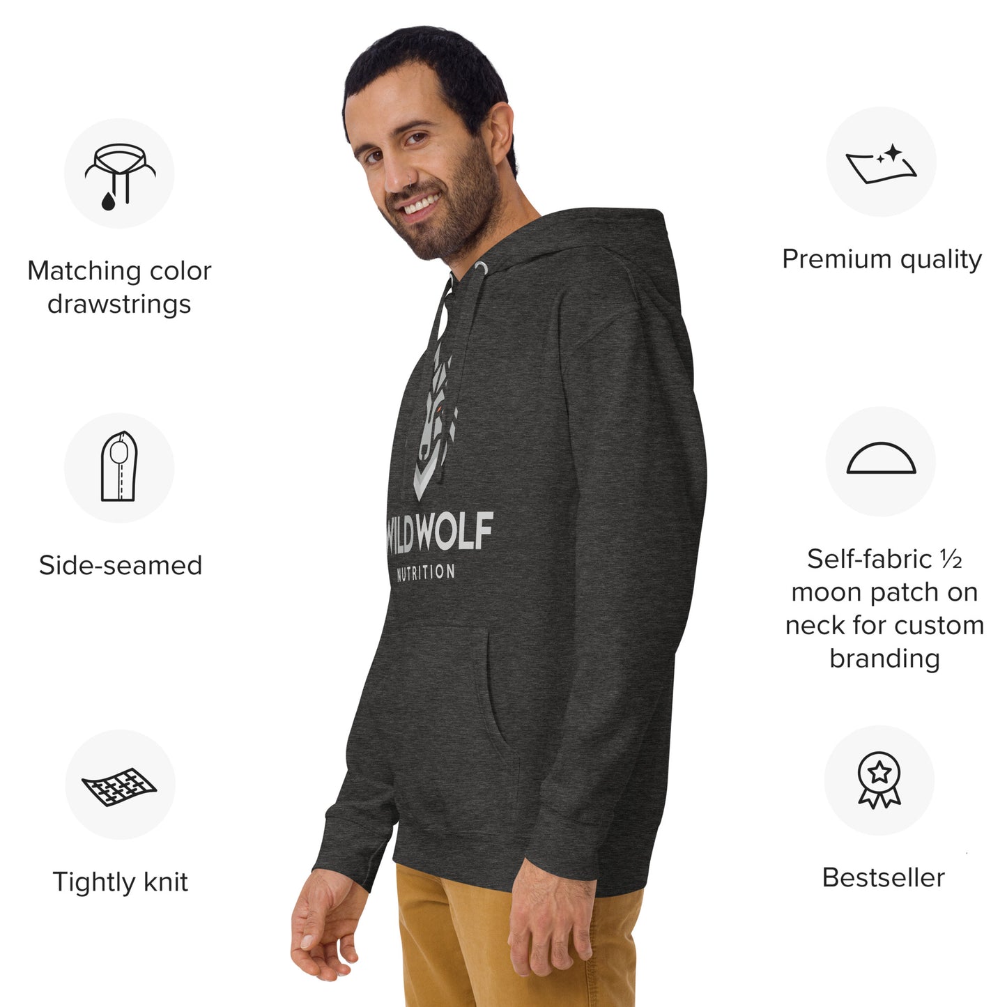 Wild Wolf Nutrition The Wolf Unisex Hoodie