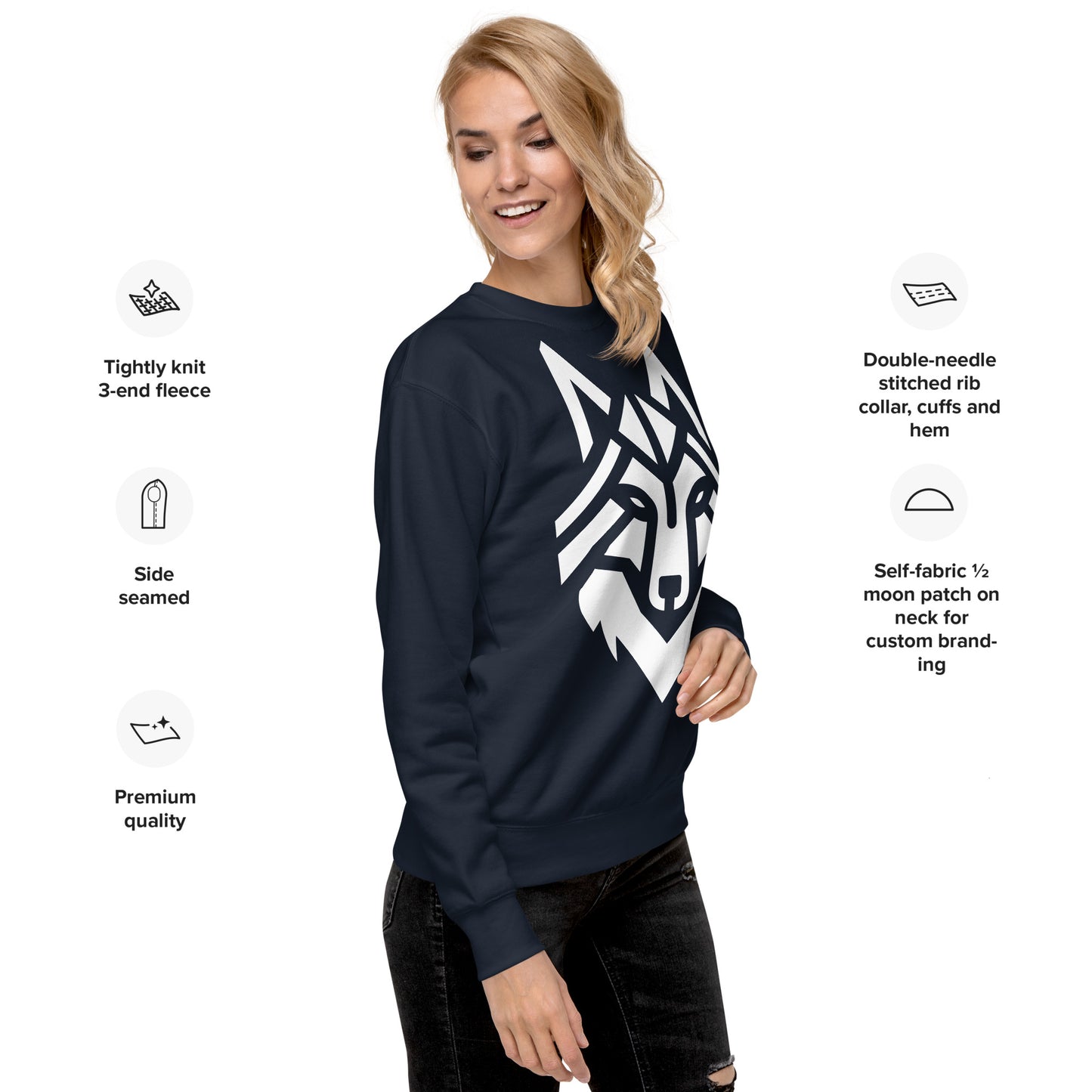 Wild Wolf Nutrition Unisex Premium Sweatshirt