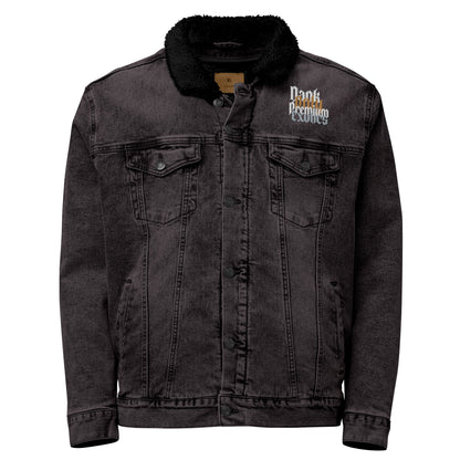 The Dope Dealers Unisex denim sherpa jacket