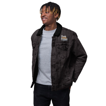 The Dope Dealers Unisex denim sherpa jacket