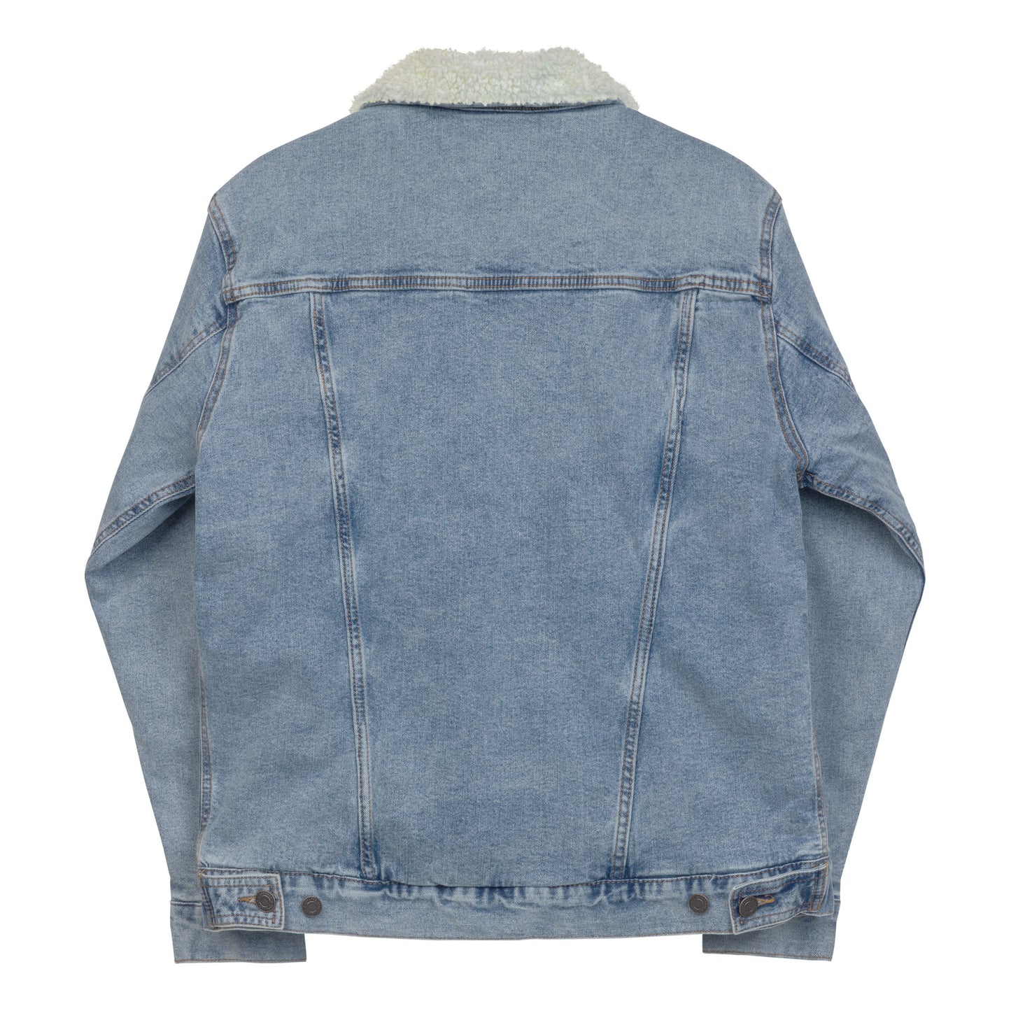 The Dope Dealers Unisex denim sherpa jacket