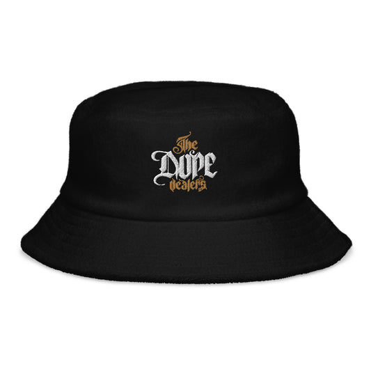 The Dope Dealers terry cloth bucket hat