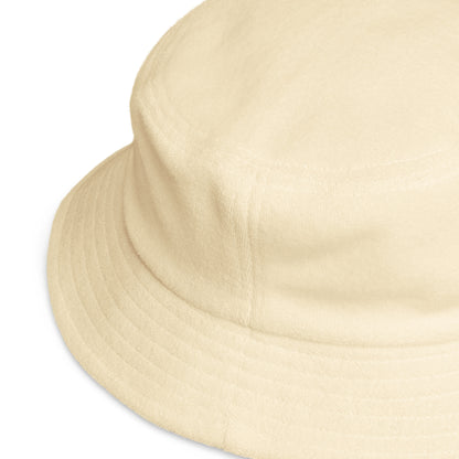 The Dope Dealers Yellow terry cloth bucket hat