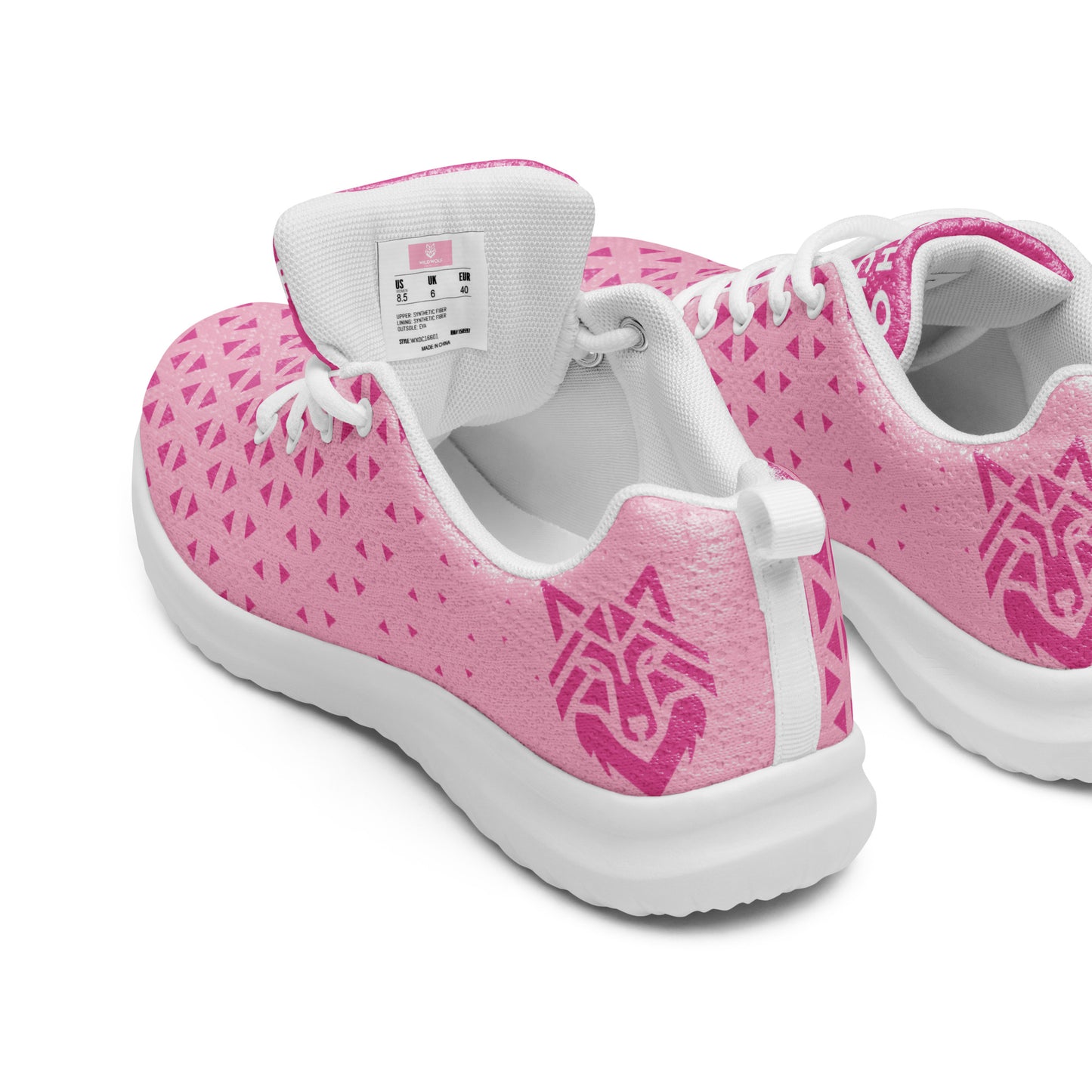 Pink Wolf athletic shoes