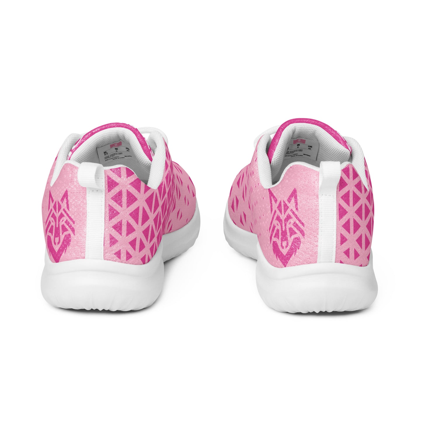 Pink Wolf athletic shoes