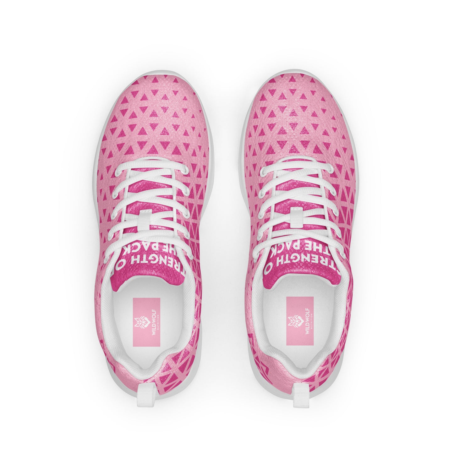 Pink Wolf athletic shoes