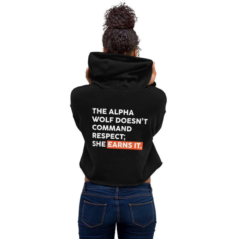 Alpha Female Crop Hoodie