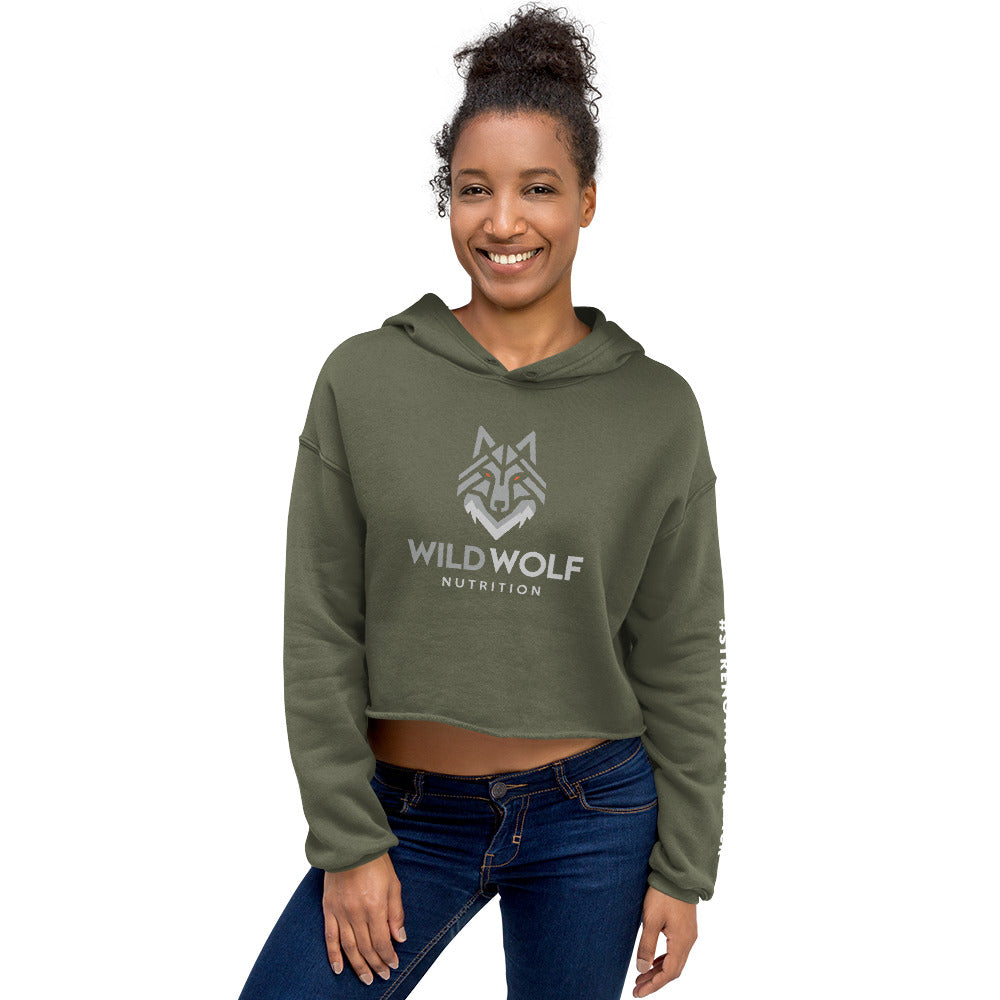 Alpha Female Crop Hoodie