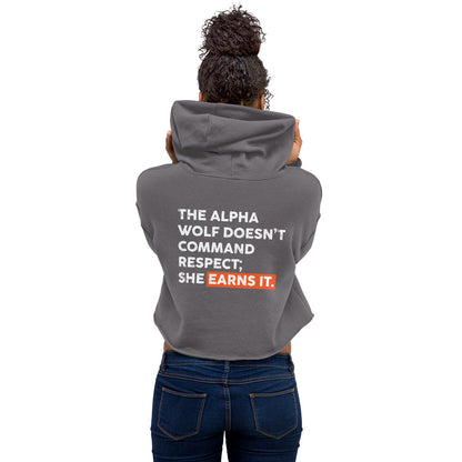 Alpha Female Crop Hoodie