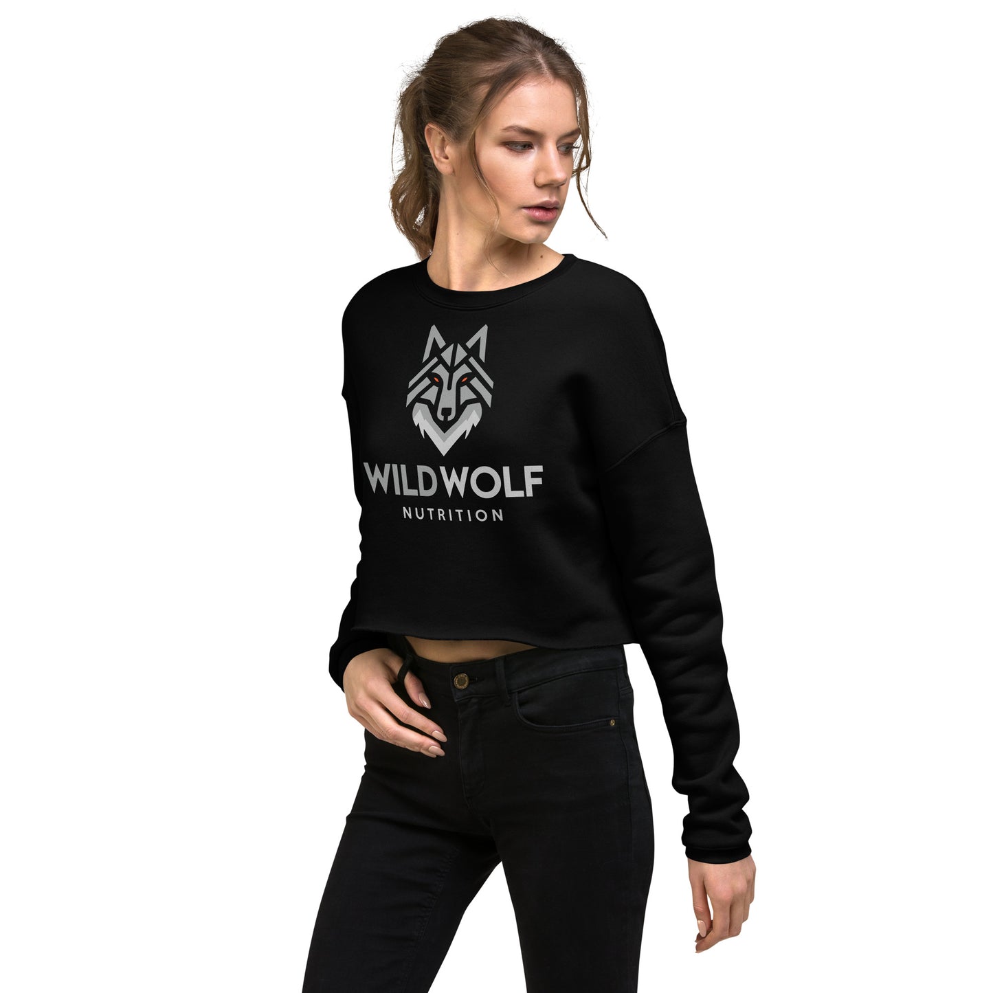 Wild Wolf Nutrition The Wolf Crop Sweatshirt