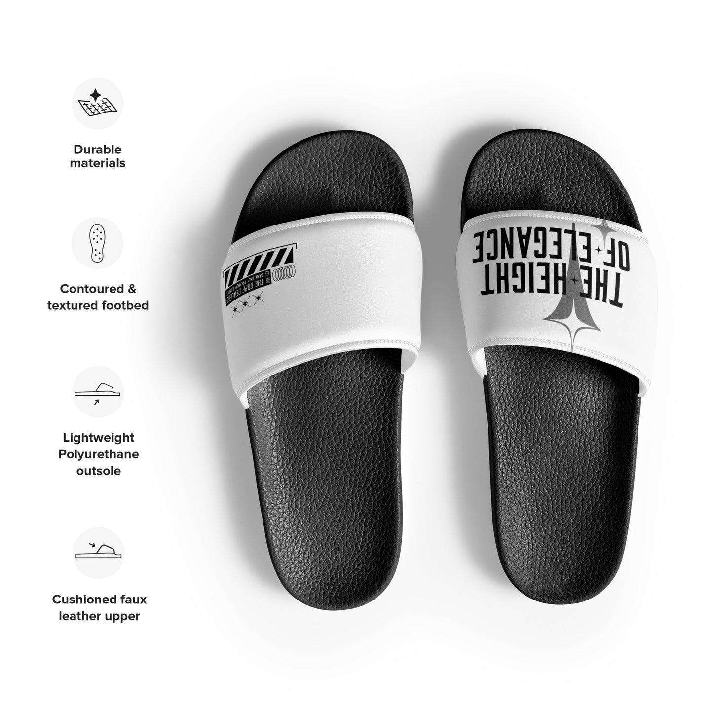 THE HEIGHT  OF ELEGANCE Women's slides