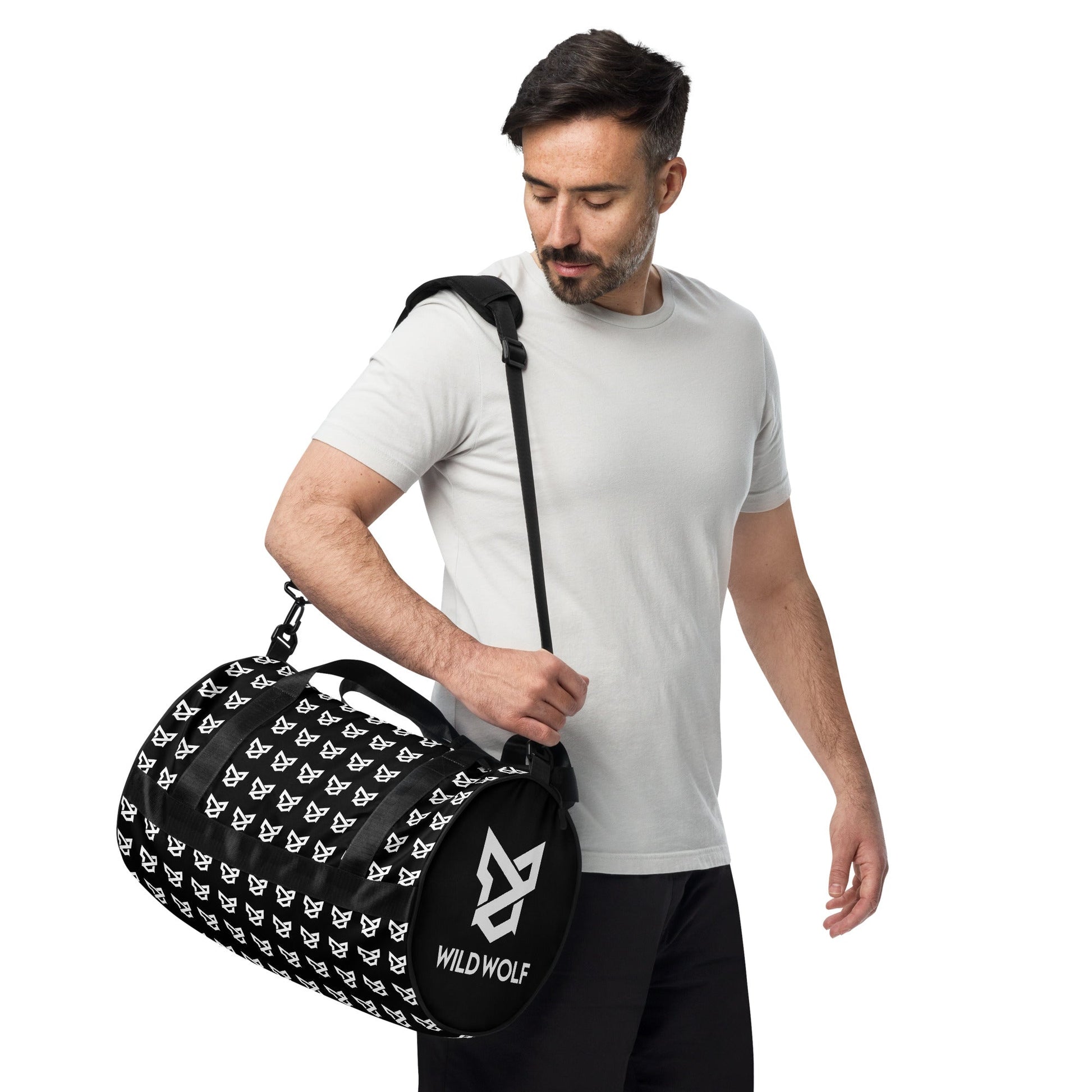 WWN All - over print gym bag - Wild Wolf Nutrition