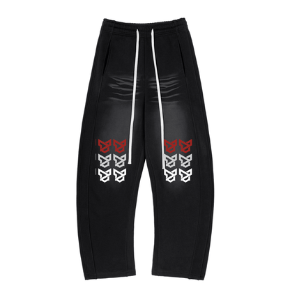 WWN - Sunfade Curved Blade Sweatpants - Wild Wolf Nutrition