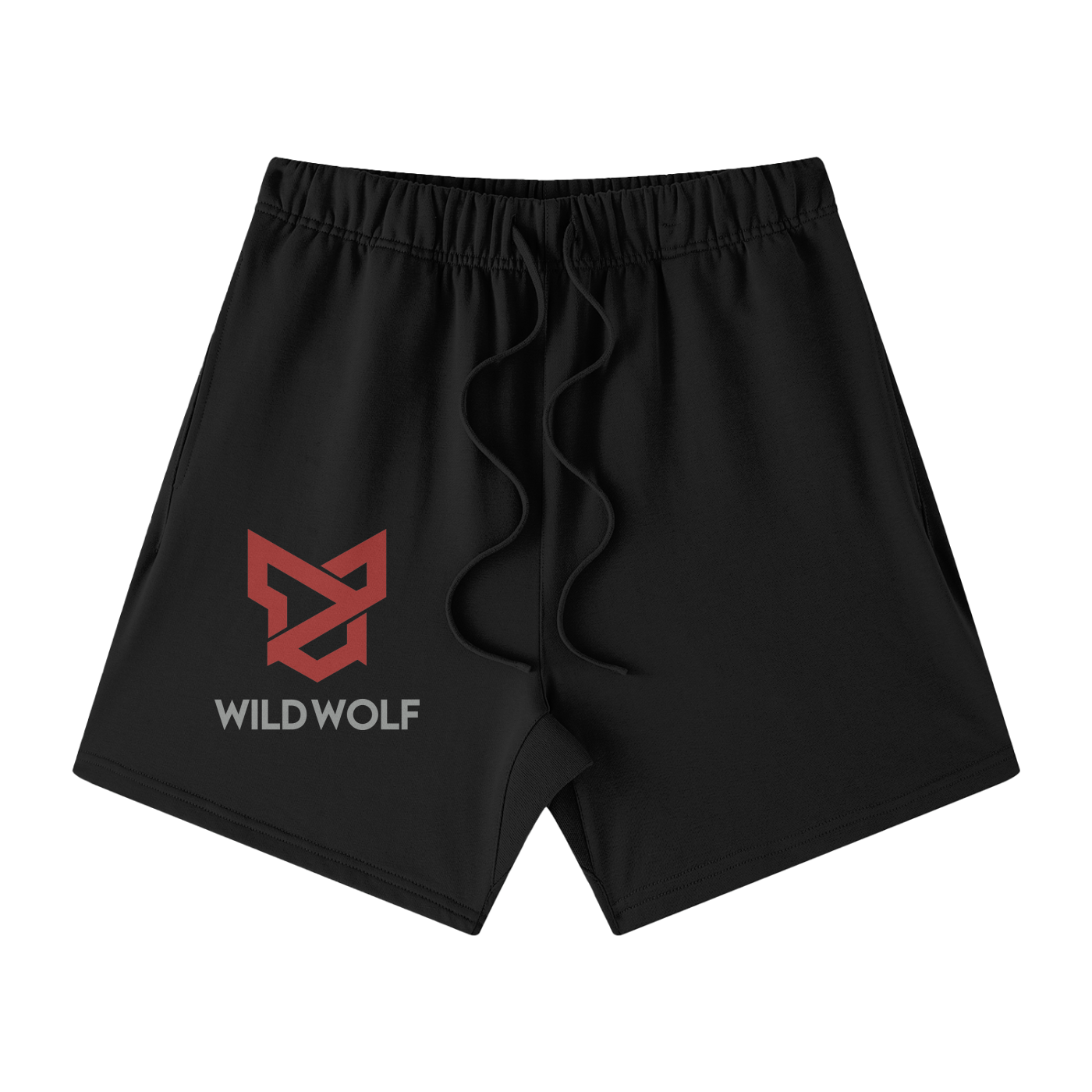 WWN - Unisex Loose Fit FOG 100% Cotton Shorts - Wild Wolf Nutrition