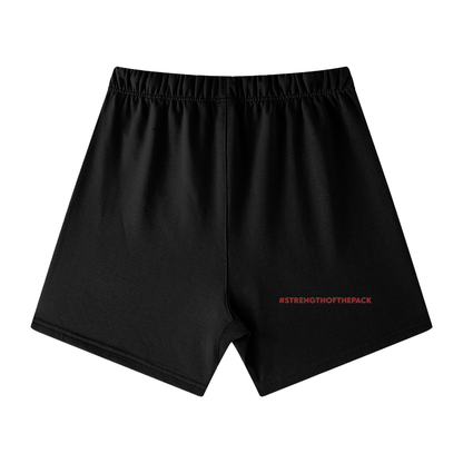 WWN - Unisex Loose Fit FOG 100% Cotton Shorts - Wild Wolf Nutrition